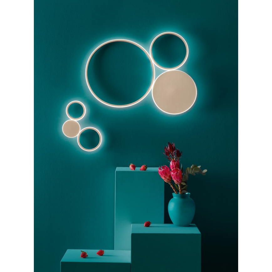 Ondaluce - LED-Wandleuchte POIS LED/20W/230V goldfarben