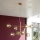 Ondaluce - Pendelleuchte an Kabel ELISEO 8xE14/10W/230V Ø 97 cm Gold/rauchiges Beige