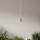 Ondaluce - Pendelleuchte mit Kabel CONCRETE 1x GU10/7,5 W/230 V Ø 10,5 cm Beton/Grau