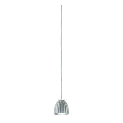 Ondaluce - Pendelleuchte mit Kabel CONCRETE 1x GU10/7,5 W/230 V Ø 10,5 cm Beton/Grau