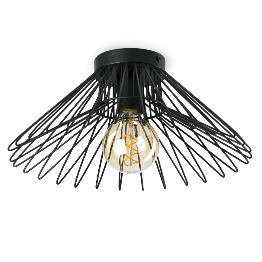 ONLI - Deckenleuchte DUCCIO 1xE27/22W/230V d 40 cm schwarz