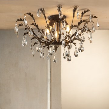 ONLI - Deckenleuchte TERESA 3xE14/6W/230V bronzefarben