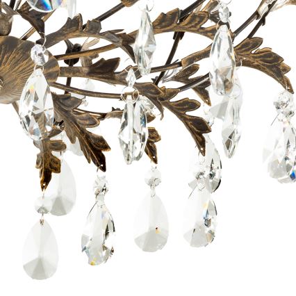 ONLI - Deckenleuchte TERESA 5xE14/6W/230V bronzefarben