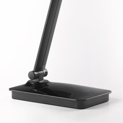 ONLI - Dimmbare LED-Tischleuchte mit USB-Anschluss DESKI LED/7W/230V 4000K schwarz