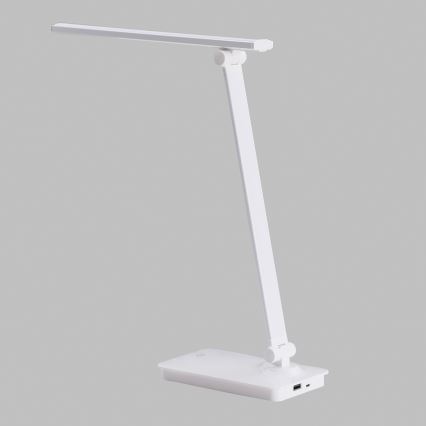 ONLI - Dimmbare LED-Tischleuchte mit Touch-Funktion und USB portem DESKI LED/7W/230V 4000K weiß