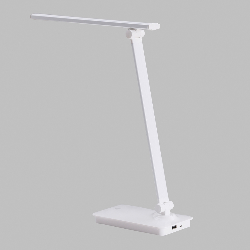 ONLI - Dimmbare LED-Tischleuchte mit Touch-Funktion und USB portem DESKI LED/7W/230V 4000K weiß