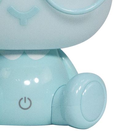 ONLI - LED Dimmbares Kinder-Nachtlicht PUPPIES LED/3W/230V 22 cm Häschen/blau