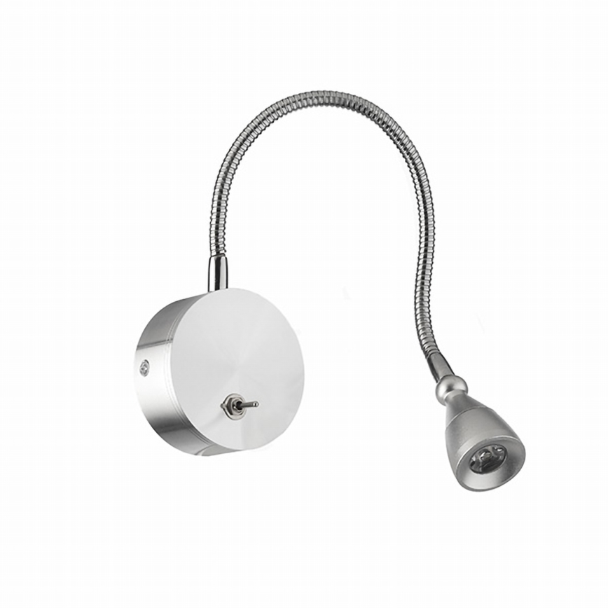ONLI - Flexible kleine LED-Leuchte LEXI LED/1W/230V 4000K matt Chrom