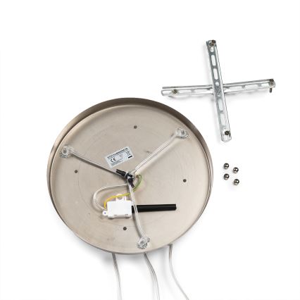 ONLI - Hängeleuchte an Kabel DOROTY 3xE27/15W/230V weiß/glänzender Chrom