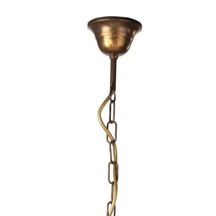 ONLI - Hängeleuchte an Kette ALGA 3xE14/6W/230V bronzen