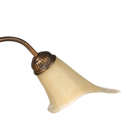 ONLI - Hängeleuchte an Kette ALGA 3xE14/6W/230V bronzen