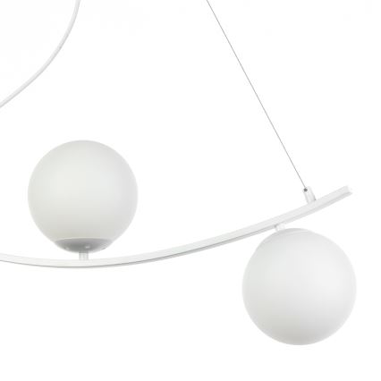 ONLI - Hängeleuchte an Schnur TRIO 3xE14/6W/230V weiß