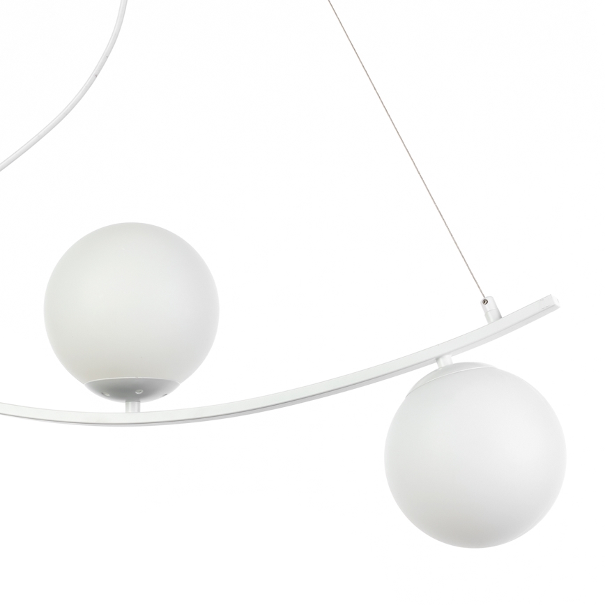 ONLI - Hängeleuchte an Schnur TRIO 3xE14/6W/230V weiß