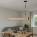ONLI - Hängeleuchte ARGO 6xE27/22W/230V beige