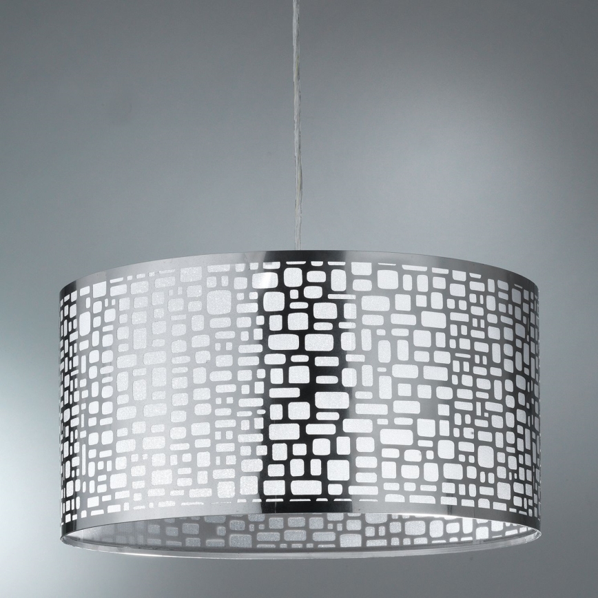 ONLI - Hängeleuchte BRUCE 1xE27/15W/230V d 45 cm matt Chrom