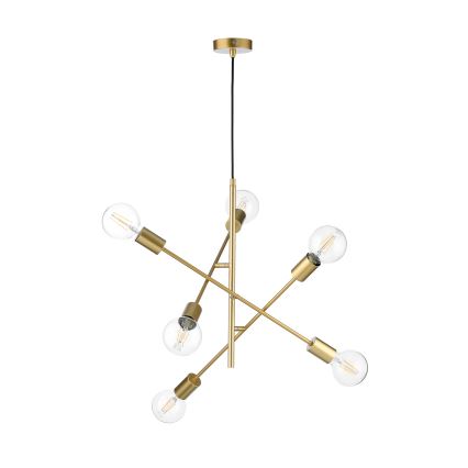 ONLI - Hängeleuchte CROSS 6xE27/22W/230V