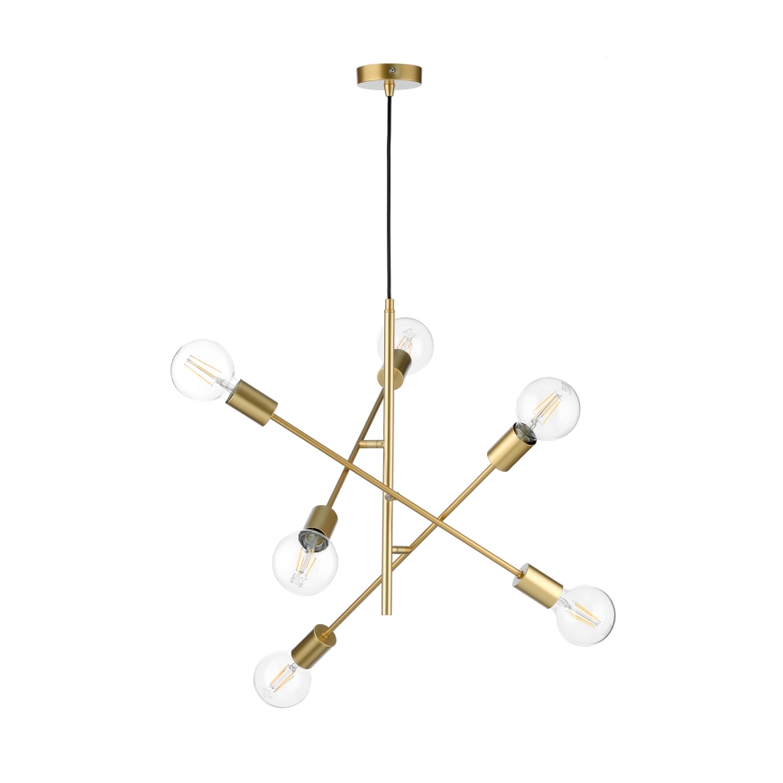 ONLI - Hängeleuchte CROSS 6xE27/22W/230V