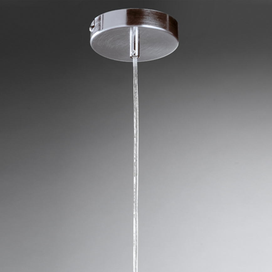 ONLI - Hängeleuchte DODO 1xE27/22W/230V glänzendes Chrom