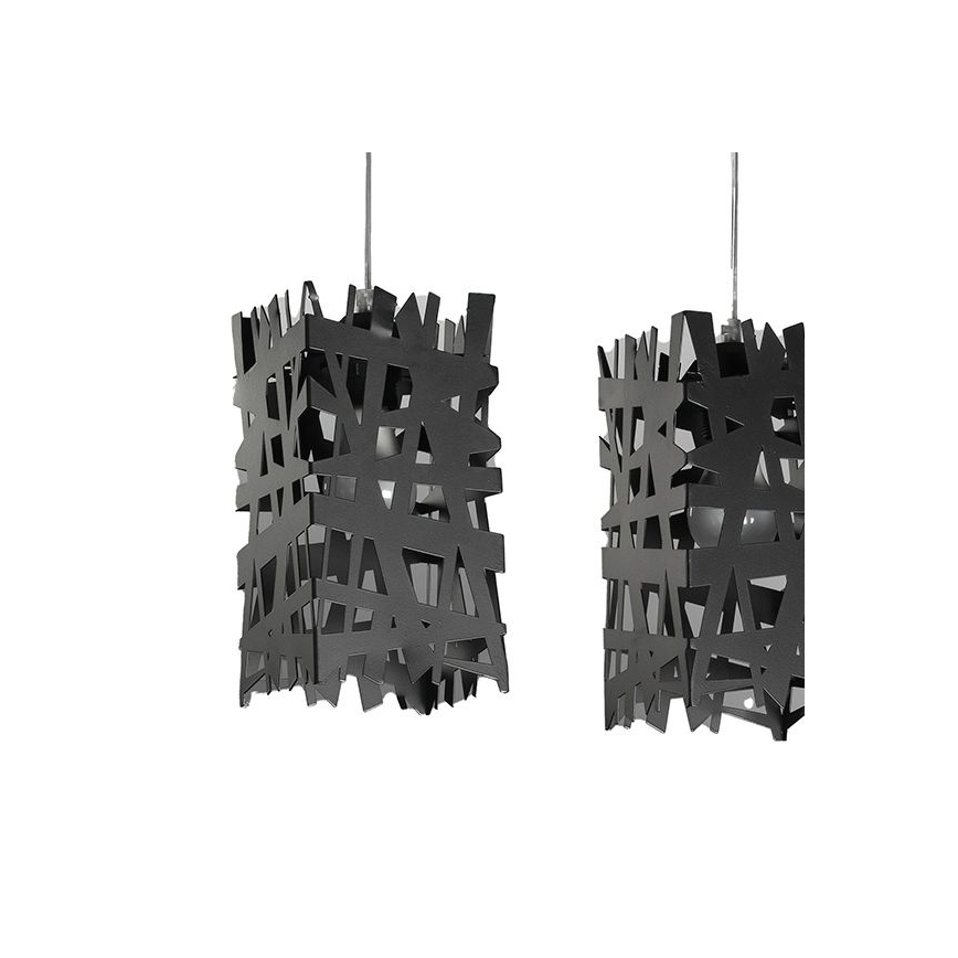 ONLI - Hängeleuchte FORESTA 3xE27/15W/230V schwarz