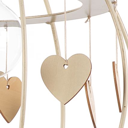 ONLI - Hängeleuchte LEONILDE 1xE27/15W/230V beige