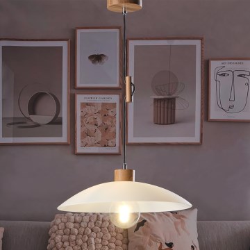 ONLI - Hängeleuchte OHANA 1xE27/22W/230V Eiche
