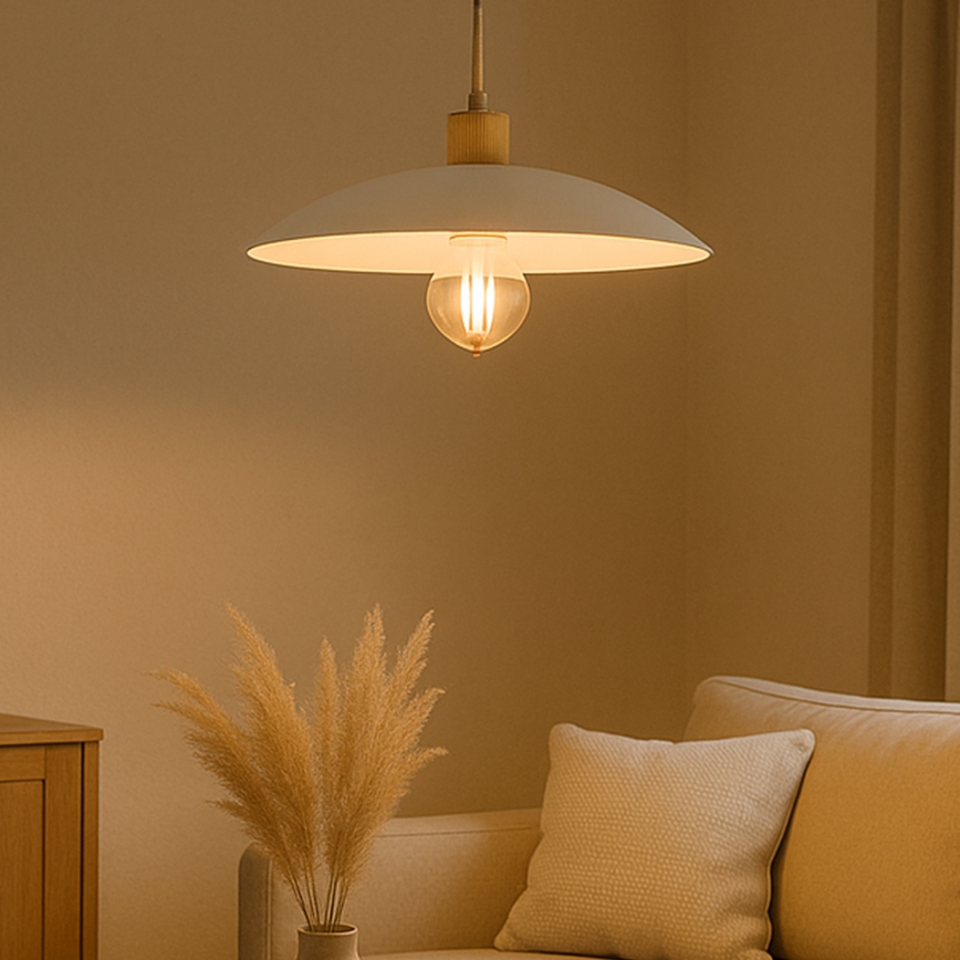 ONLI - Hängeleuchte OHANA 1xE27/22W/230V Eiche