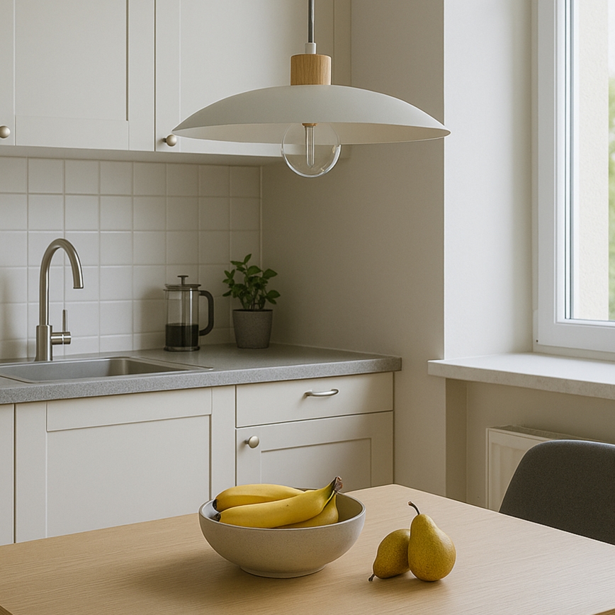 ONLI - Hängeleuchte OHANA 1xE27/22W/230V Eiche