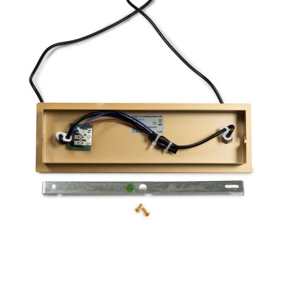 ONLI - Hängeleuchte PALOMA mit Seilaufhängung, 10xG9/3W/230V, goldfarben