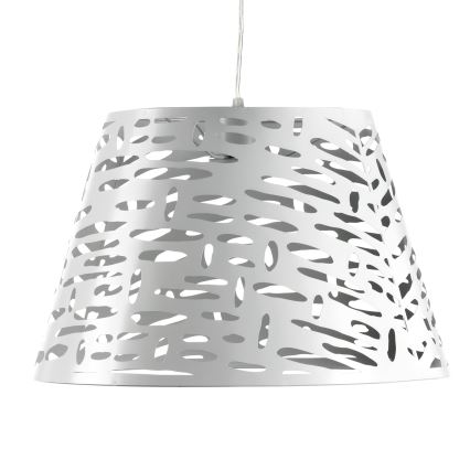 ONLI - Hängeleuchte RICKY 1xE27/15W/230V d 40 cm weiß