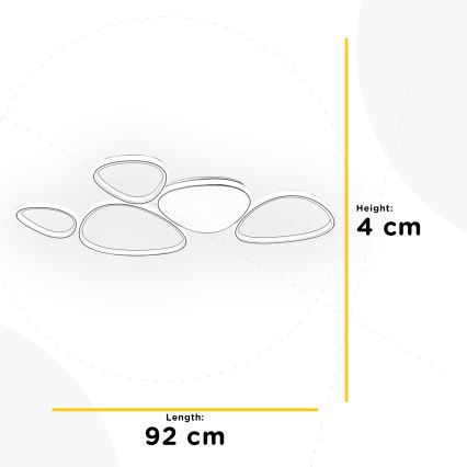 ONLI - LED-Deckenleuchte ROMEO LED/48W/230V 4000K weiß