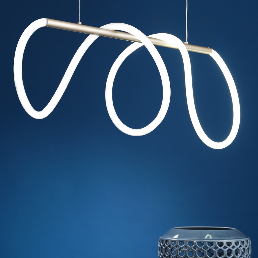 ONLI - LED-Hängeleuchte AMANDA LED/40W/230V 4500K matt Chrom