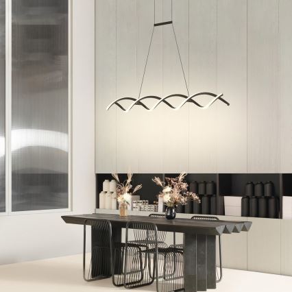 ONLI - LED-Hängeleuchte DNA LED/24W/230V 4000K silbern