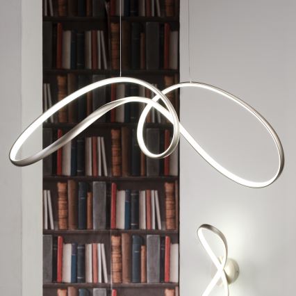 ONLI - LED-Hängeleuchte INFINITY LED/50W/230V 4500K matt Chrom