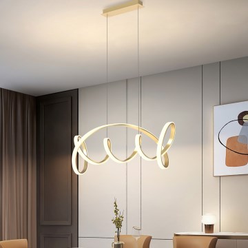 ONLI - LED-Hängeleuchte KIRA LED/60W/230V 4000K golden