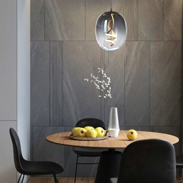 ONLI - LED-Hängeleuchte LILLY LED/12W/230V 4000K schwarz