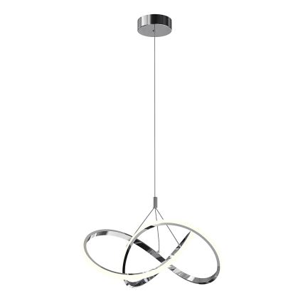 ONLI - LED-Hängeleuchte LOOP LED/40W/230V 4000K glänzendes Chrom