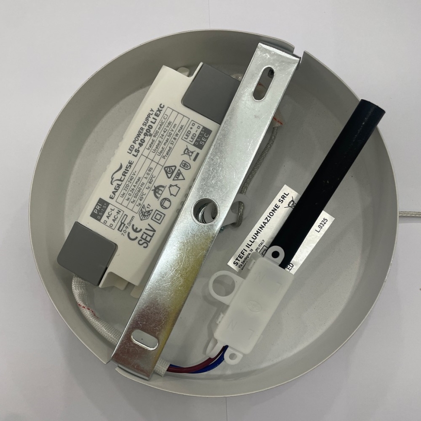 ONLI - LED-Hängeleuchte LOOP LED/40W/230V 4000K glänzendes Chrom