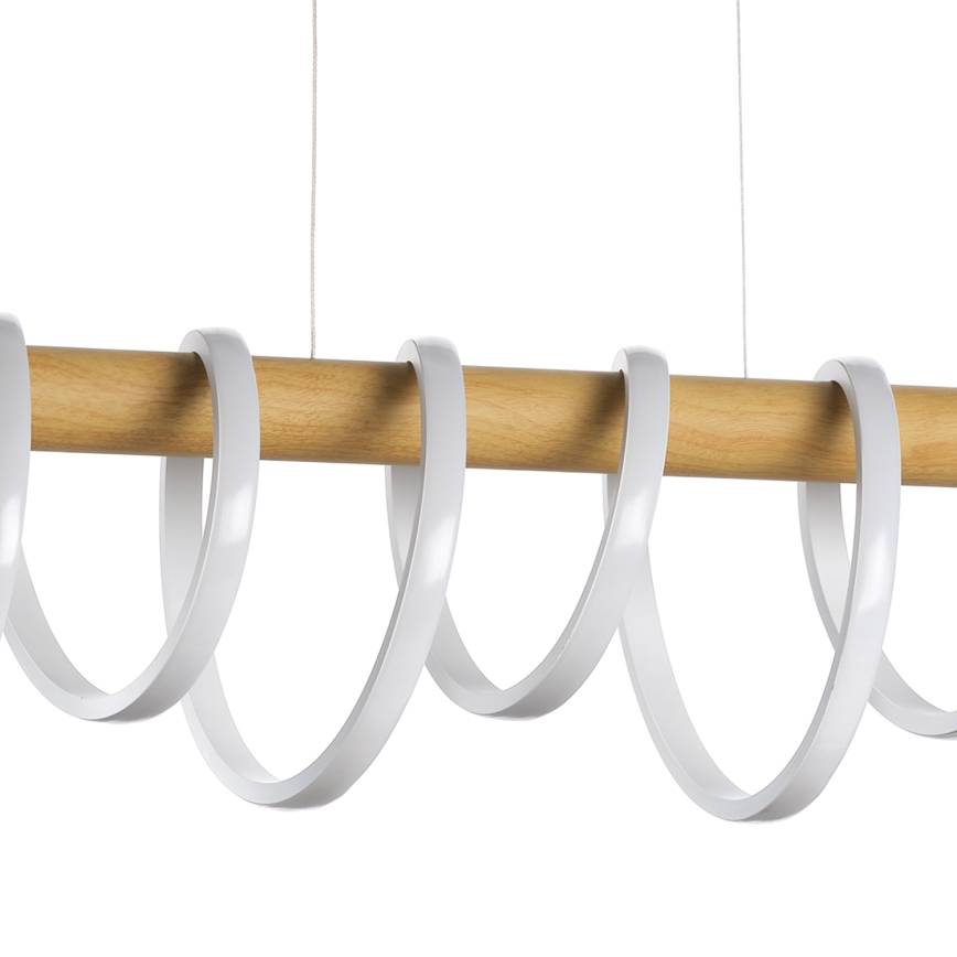 ONLI - LED-Hängeleuchte NILO LED/70W/230V 4000K braun/weiß