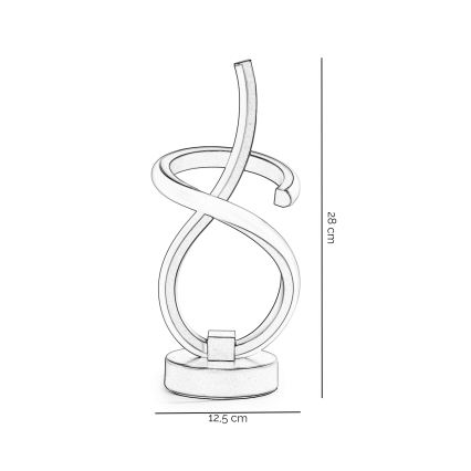 ONLI - LED-Tischleuchte KIRA LED/10W/230V 4000K 28 cm golden