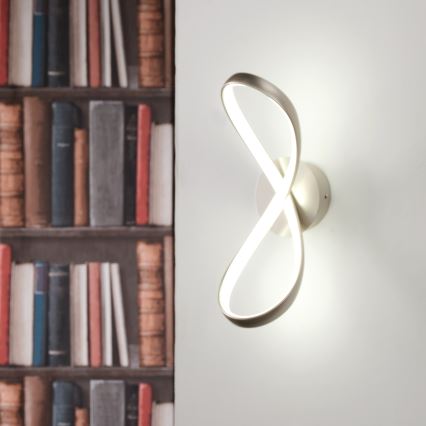 ONLI - LED-Wandleuchte INFINITY LED/15W/230V 4500K matt Chrom