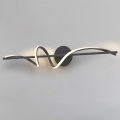 ONLI - LED-Wandleuchte TWIST LED/25W/230V 4000K schwarz