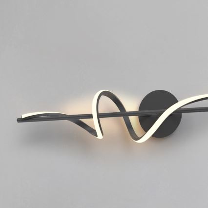 ONLI - LED-Wandleuchte TWIST LED/25W/230V 4000K schwarz