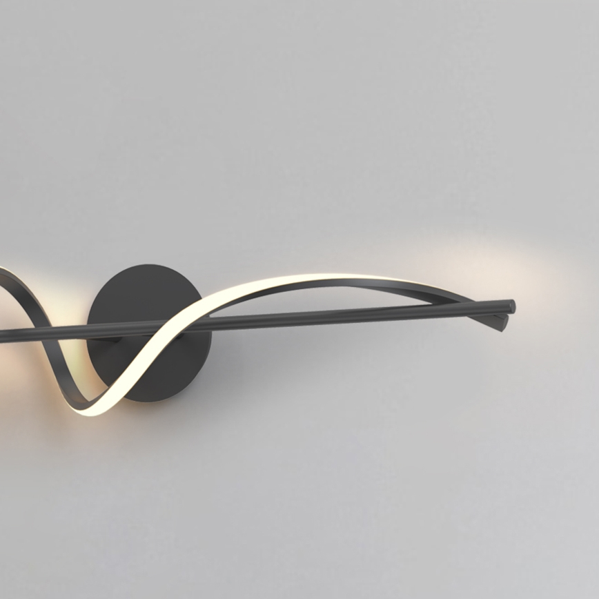 ONLI - LED-Wandleuchte TWIST LED/25W/230V 4000K schwarz