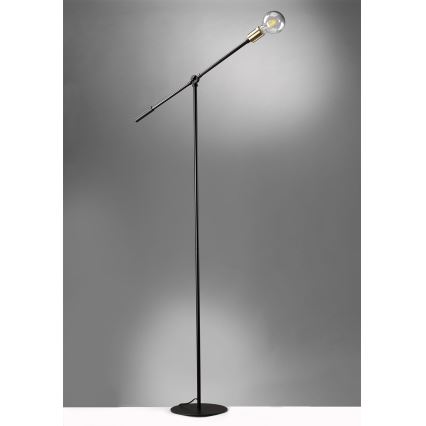 ONLI - Stehleuchte ASTE 1xE27/15W/230V schwarz/golden