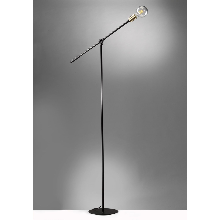 ONLI - Stehleuchte ASTE 1xE27/15W/230V schwarz/golden