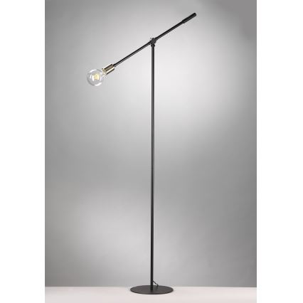 ONLI - Stehleuchte ASTE 1xE27/15W/230V schwarz/golden