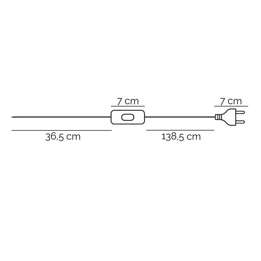 ONLI - Stehleuchte CROSS 1xE27/22W/230V