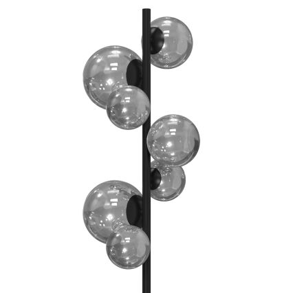 ONLI - Stehleuchte PALOMA 7xG9/10W/230V schwarz/rauchig