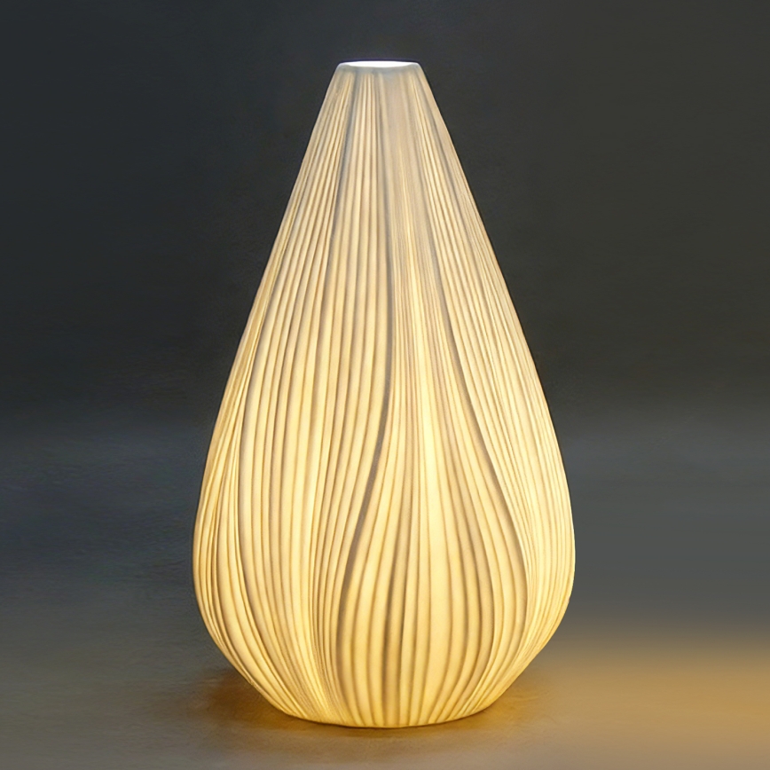 ONLI - Tischlampe NUVIA 1xE14/6W/230V 32 cm weiß