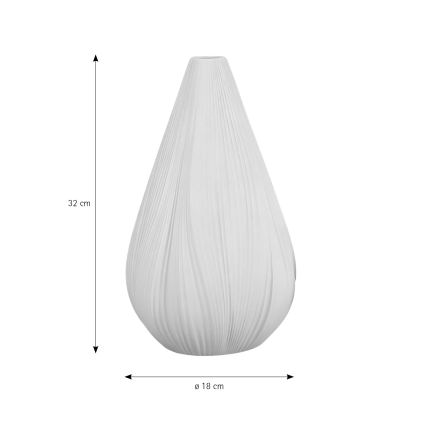 ONLI - Tischlampe NUVIA 1xE14/6W/230V 32 cm weiß